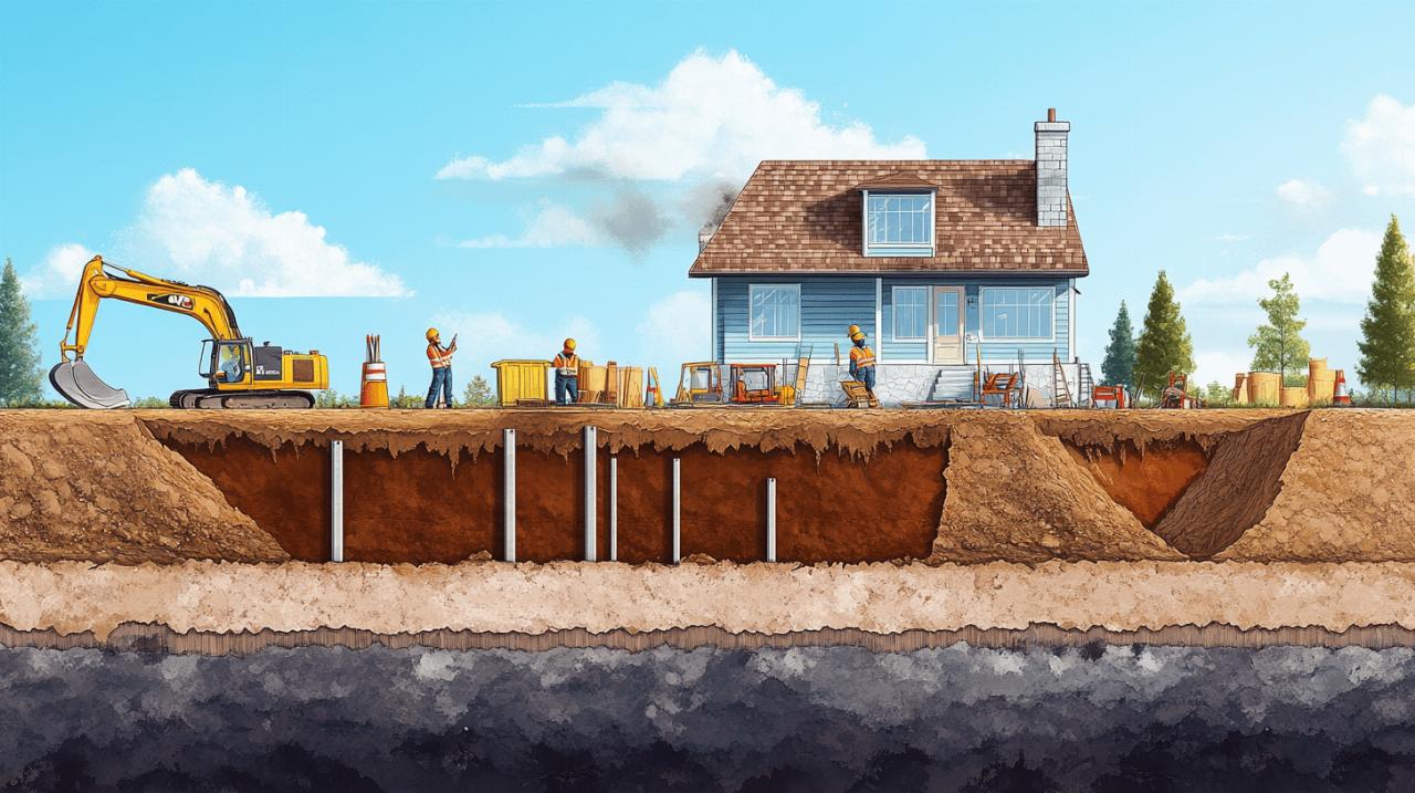 La profondeur hors gel des fondations pour construire une habitation : quel impact sur la biodiversite locale ?