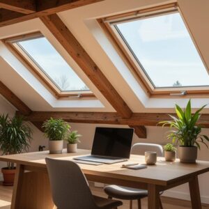 Guide comparatif : pourquoi privilégier le bois pour votre fenêtre de toit Velux ?