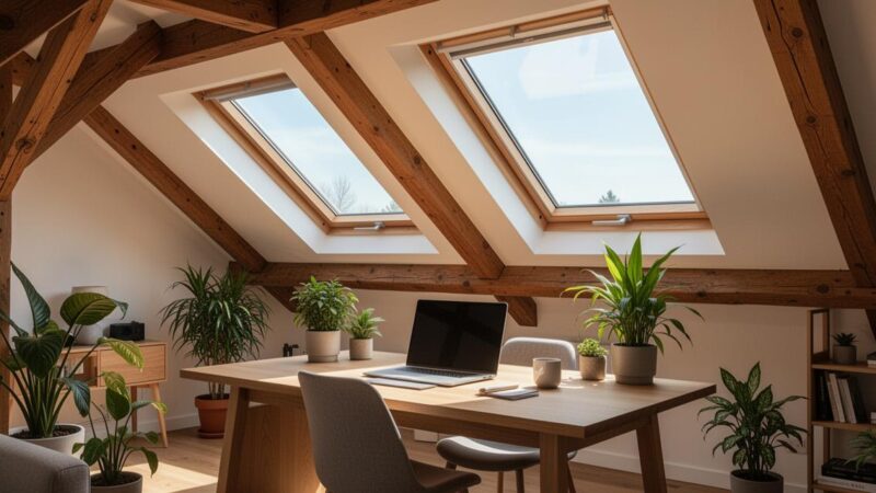 Guide comparatif : pourquoi privilégier le bois pour votre fenêtre de toit Velux ?