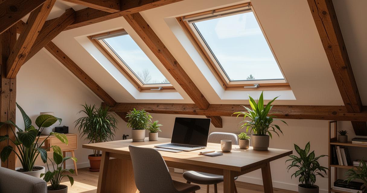Guide comparatif : pourquoi privilégier le bois pour votre fenêtre de toit Velux ?